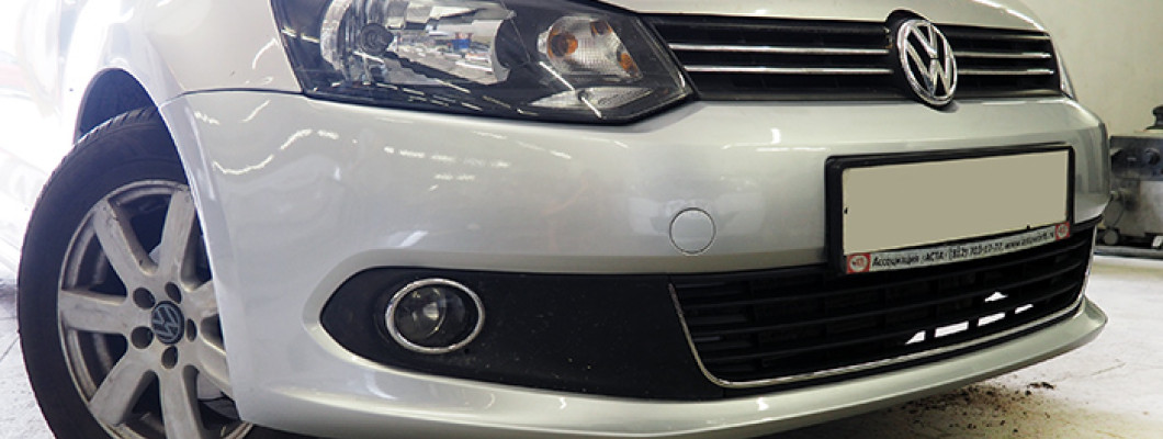 Обзор: Бампер передний в цвет кузова Volkswagen Polo 5 (2009-2014) седан Обзор: Бампер передний в цвет кузова Volkswagen Polo 5 (2009-2014) седан