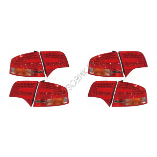 Фонари Ауди А4 Audi A4 B7 (2005-2007) комплект 2 штуки левый и правый DEPO высокое качество