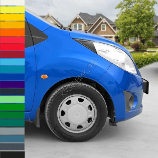 Крыло переднее правое в цвет кузова Chevrolet Spark 3 M300 (2010-2016) с отверстием под повторитель