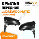 Крылья передние Daewoo Matiz (2000-2015) KUZOVIK