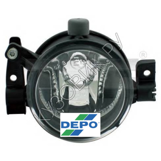 Противотуманная фара левая Ford Focus 2 (2005-2008) DEPO