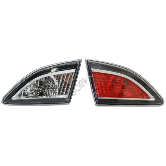 Фонари задние Мазда Мазда 3 Mazda Mazda-3 BL (2009-2012) комплект 2 штуки левый и правый DEPO высокое качество