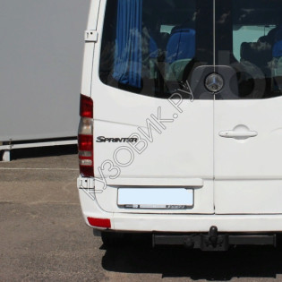 Боковина заднего бампера левая в цвет кузова Mercedes Sprinter (2006-2018)