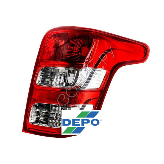 Фонарь правый задний в крыло Mitsubishi L200 (2015-) DEPO