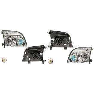 Фары Ниссан Х Трейл Nissan X-Trail T30 (2001-2006) комплект 2 штуки левая и правая DEPO высокое качество