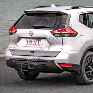 Бампер задний в цвет кузова Nissan X-Trail T32 (2017-2021) рестайлинг Бампер задний в цвет кузова Nissan X-Trail T32 (2017-2021) рестайлинг