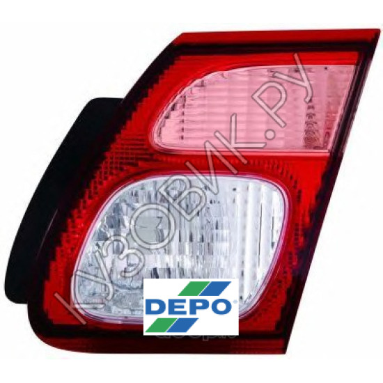 Фонарь правый задний в крышку багажника Nissan Almera N16 (2002-2006) DEPO