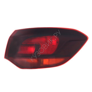 Фонарь правый задний в крыло Opel Astra J (2011-) DEPO