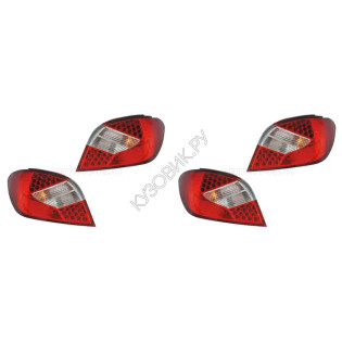 Фонари задние Пежо Peugeot 307 (2005-2007) комплект 2 штуки левый и правый EAGLE EYES высокое качество