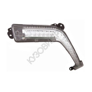Фонарь габаритный правый в передний бампер с led (светодиоды) Peugeot 308 (2011-) рестайлинг