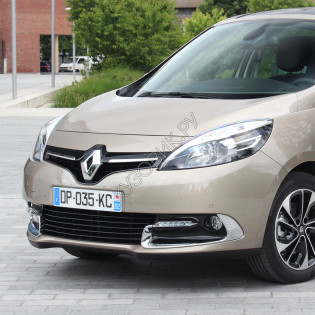 Бампер передний с креплением в цвет кузова Renault Scenic 3 (2012-2016) рестайлинг