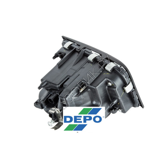 Противотуманная фара левая Volvo FH (2008-) DEPO